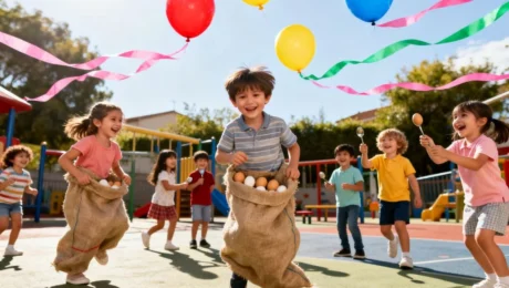 Sports Day Games for Kindergarten